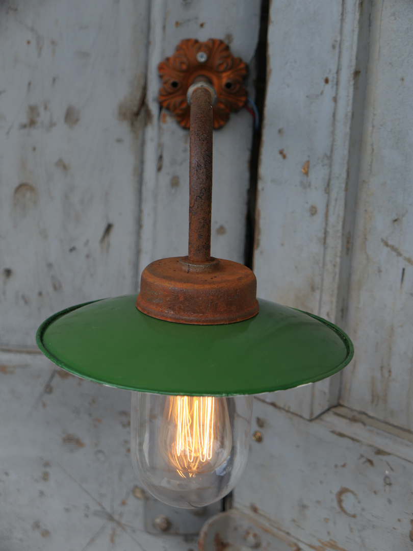 applique Lampe de cour, col de cygne exterieur